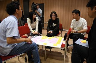 新アリーナ 期待と疑問を整理　岡山市が市民ら対象ワークショップ