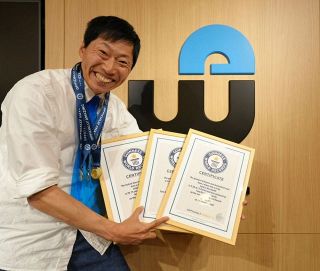 ドローン芸人、ギネス世界記録“3冠”達成　“ドローン芸”苦節11年での快挙に「成せばなることを証明できた気がします」