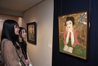 夢二晩年の日本画 郷土美術館初公開　ナチス台頭期にドイツで描いた女性像