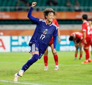 なでしこ初戦、タイに大勝　アジア大会、サッカー女子１次Ｌ