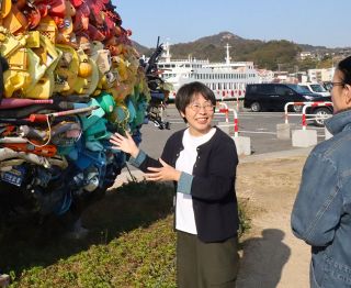 「岡山学　新天地びと　移住者が語るまちの魅力」　斉藤牧枝さん（玉野市）　地域と瀬戸芸のつなぎ役