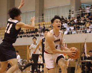 商大付４大会連続王者 岡山県高校総体バスケ男子