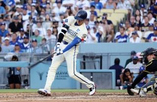 大谷無安打、チーム５連勝　村上、岡本、鈴木は１安打