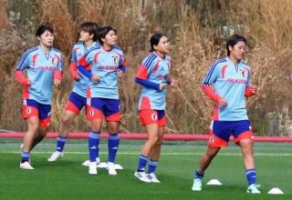 なでしこジャパンが最終調整　１０日にハイチ戦