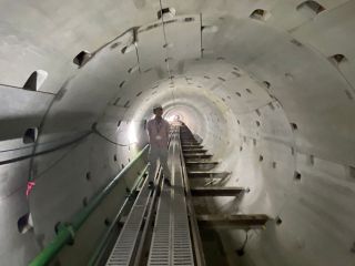 福山・手城川雨水管が運用開始へ　１６日、豪雨時に雨水一時貯留