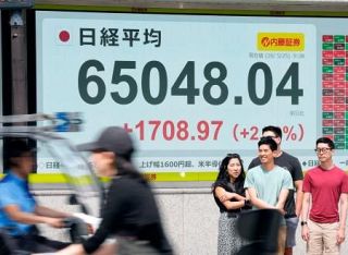 東証午前、初の６万５０００円台　米イラン協議進展期待で買い