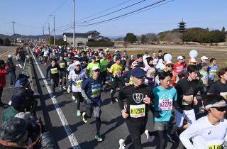 ネット出場申し込み期限 １０日まで延長　定員余裕ある５種目 そうじゃ吉備路マラソン