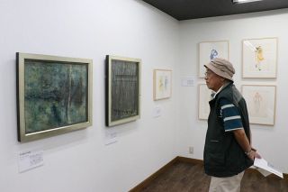 もどかしさ、不満…苦悩向き合い絵画に　ハンセン病回復者、故加藤さん　岡山で追悼展