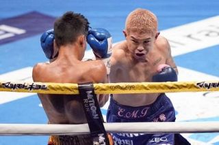 井岡一翔、バンタム級初戦勝利　世界王者の井上拓真へ挑戦希望