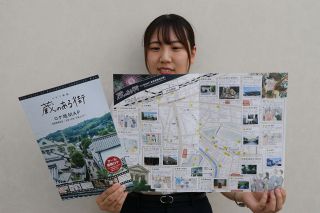 映画「蔵のある街」ロケ地巡って　倉敷市、マップ作製 ３２カ所紹介