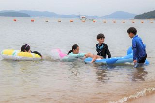 ９海水浴場、基準クリア　オープン控え岡山県調査