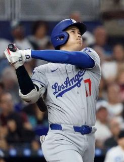 大谷、２戦連発の１０号ソロ　５年連続２桁、鈴木は無安打