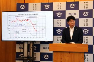 「平成１４年渇水と同じ」　高梁川水系貯水率低下で知事危機感