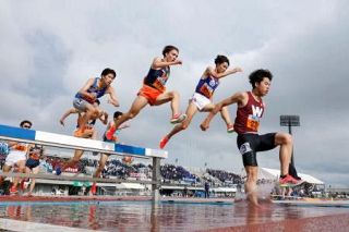 男子３千ｍ障害、佐々木が決勝へ　関東学生陸上第３日