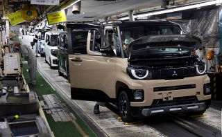 回顧２０２５地域経済④三菱自水島で新型軽生産　予約好調でフル操業続く