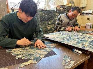 「先人の努力と知恵知って」今も棚田支える１００年前のかんがい設備　地形模型で紹介 岡山・久米南の住民ら制作取り組む