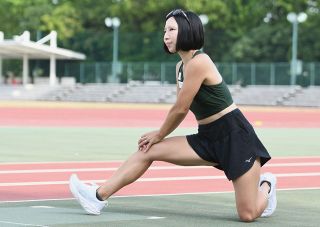 陸上女子三段跳び　泉（岡山県庁）異例の挑戦　整形外科医院などと「競技支援協定」結ぶ