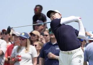 全米女子ＯＰゴルフ、竹田は２位　西郷４位、渋野は７位