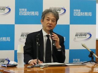 四国財務局、山岸局長が着任会見　地域の実情把握、国とのつなぎ役に