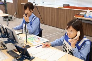 通信指令 正確さ競う　岡山県警本部で競技大会　匿流事件を想定 美咲署優勝