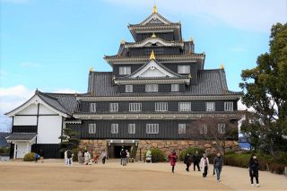 なるか過去最多更新 岡山城天守入場者数　２０２５年度 インバウンド、コラボ企画が奏功