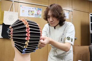 理容美容甲子園　星島さん（岡山県専門学校２年）最優秀賞