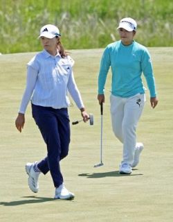 西郷、竹田、渋野が３位　全米女子ＯＰゴルフ第３Ｒ