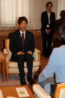 倉敷市に１００万円寄付　ボートレース優勝の吉田選手