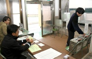 衆院選 犬島で繰り上げ投票　岡山市東区選管