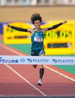 若林が初マラソン日本最高　別府大分毎日マラソン