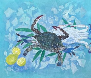 自作の絵画生かして社会貢献　福山フラワーＬＣアート支部、１８日から展示会
