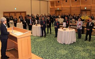 倉敷商議所が新年祝賀会　１１０人 活性化へ思い新た