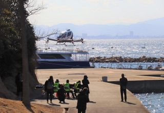 「空飛ぶクルマ」直島で試験飛行　一般社団法人ＭＡＳＣ 住民ら見学