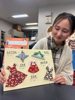 世界の国をイメージした折り紙創作　岡山県立大の学生団体「マリチカ」、１１月の大学祭で配布