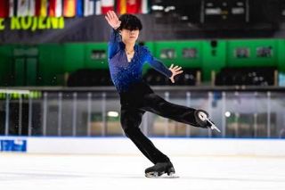 フィギュア男子、西野太翔は３位　ジュニア・グランプリシリーズ
