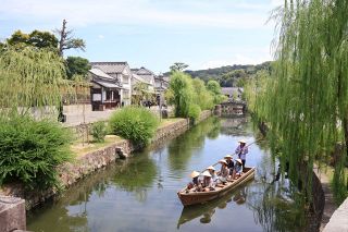 美観地区の川舟 １０月から値上げ　倉敷ビューロー 予約制導入も