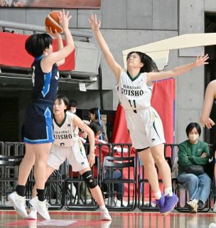 翠松、シード校に完敗５６―８３　全国高校バスケ女子２回戦