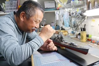 「すご腕・すご技　作州の名人　岡山学」⑧プロモデラー　野々上秀樹さん（奈義町滝本）　制作続け魅力伝える