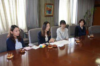 経済支援や施設整備など要望　玉野「ようじくらぶ」市長に提出