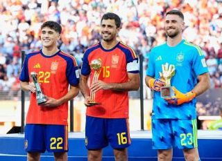 最優秀選手はスペインのロドリ　ＦＩＦＡが各賞を発表