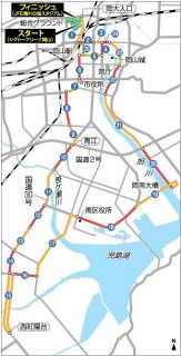 １１月８日に交通規制　おかやまマラソン実行委