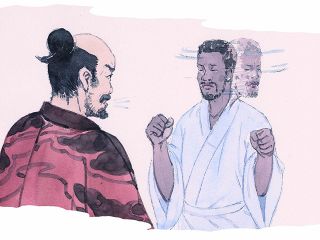 未だ本能寺にあり【２５３】五章 切支丹(キリシタン)の天景（６０）　今村翔吾・作、木村浩之・画