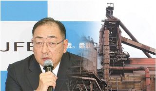 ＪＦＥ 脱炭素への道　①電炉転換　鉄スクラップを高級鋼に