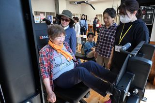 トレーニング機器１５台導入　西粟倉村が健康ステーション開設