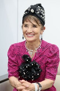 シャンソンの魅力伝える　歌手デビューの志穂美悦子さん