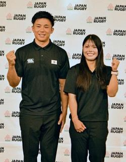 「７人制ラグビーの魅力伝える」　日本代表、アジア大会へ抱負
