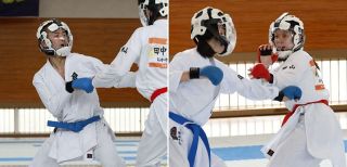 空手個人組手 男子 田丸（倉敷） 女子 海沼（山陽）V 岡山県高校春季大会