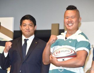 ラグビー・ワイルドナイツ坂手淳史、ラグビー芸人・しんやと共演で帝京大学の先輩後輩と「バレたくない」