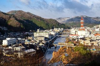 姫新線新見駅　１５８キロの終着駅