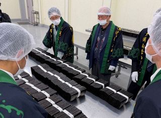 小谷さん（下西漁協）最優秀　岡山県産ノリ共進会で２年連続